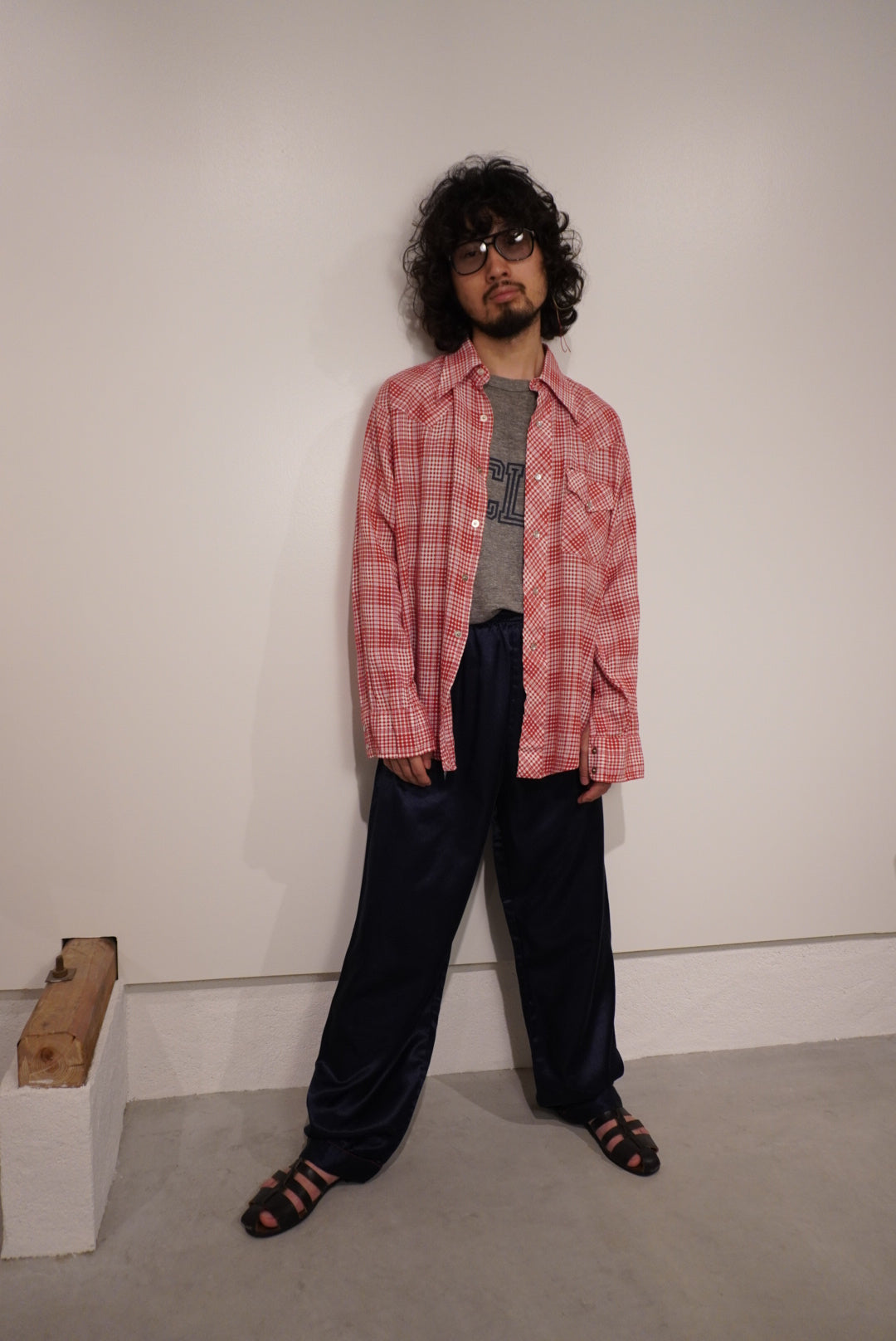 western check shirt