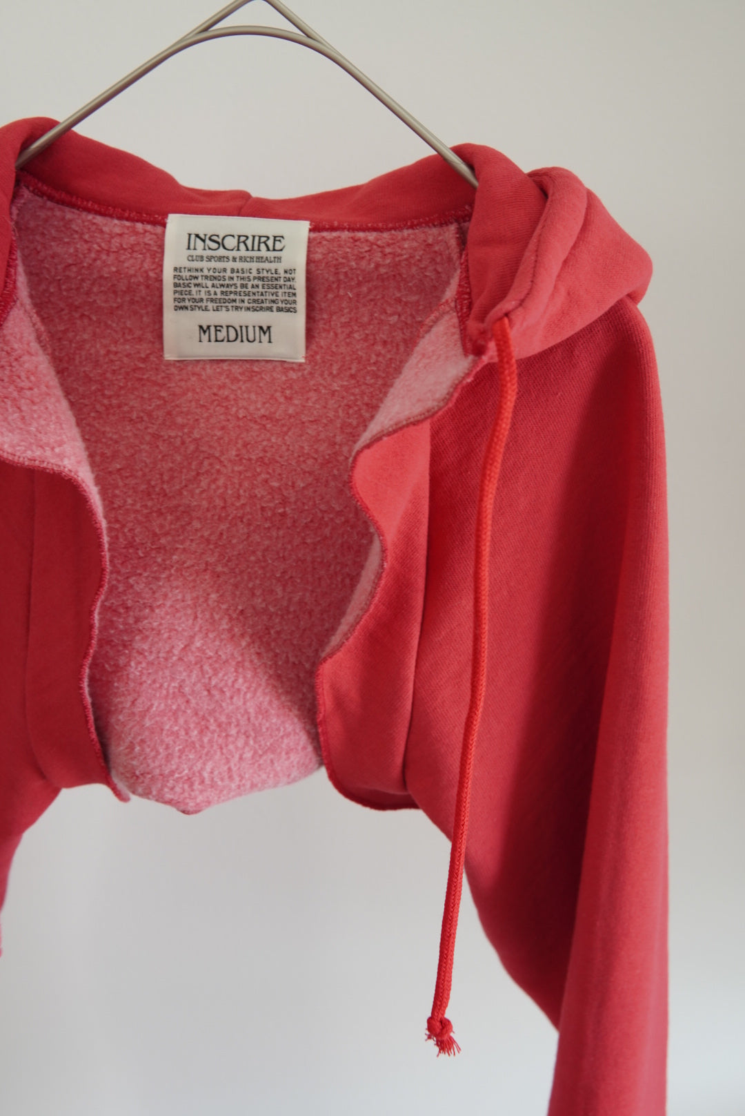 【INSCRIRE】Bolero Hoodie