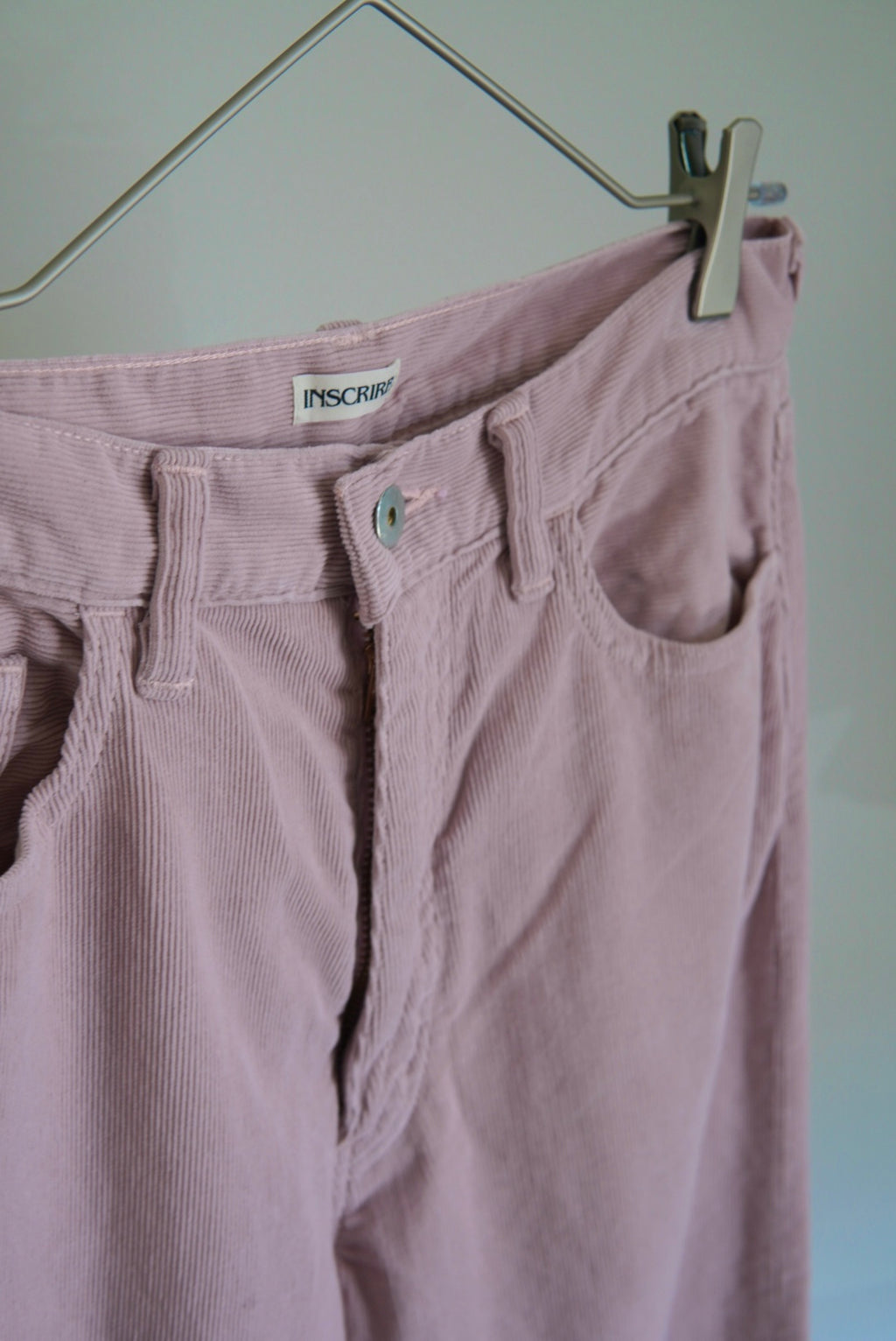 【INSCRIRE】Corduroy Wide Pants