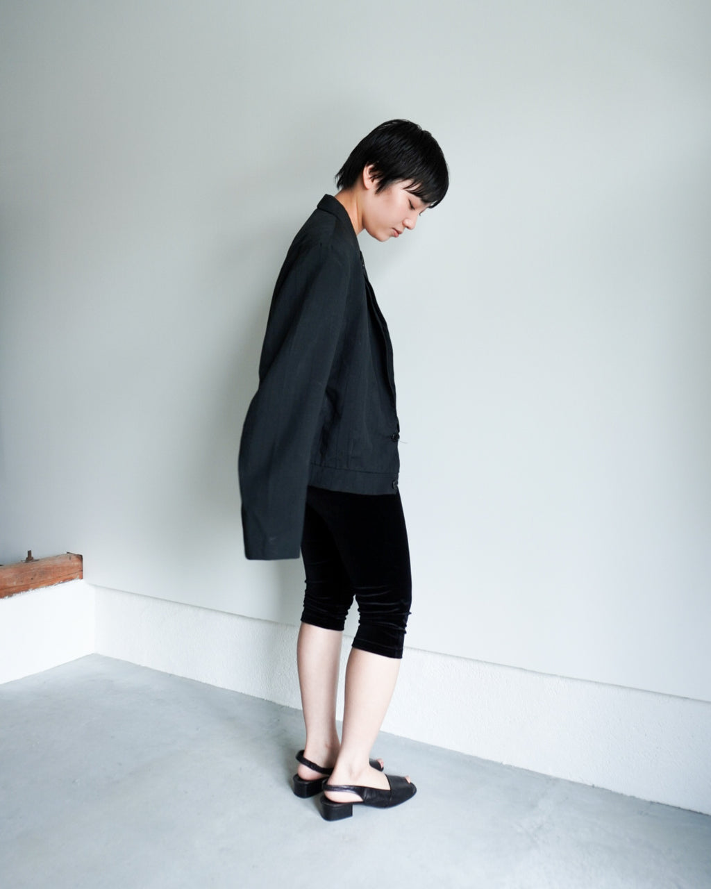 【SIMONE WILD】VELVET PEDAL PANTS
