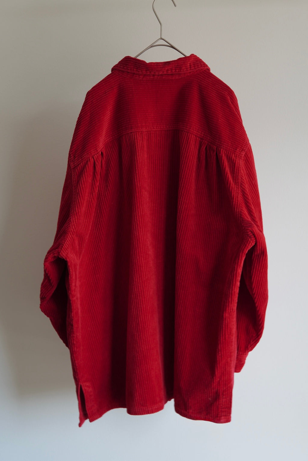 wide wale corduroy zip-up jacket