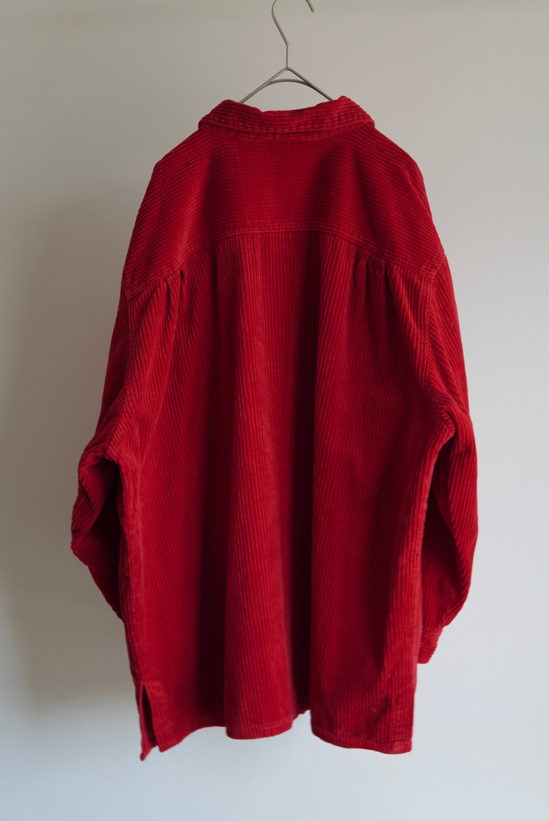 wide wale corduroy zip-up jacket