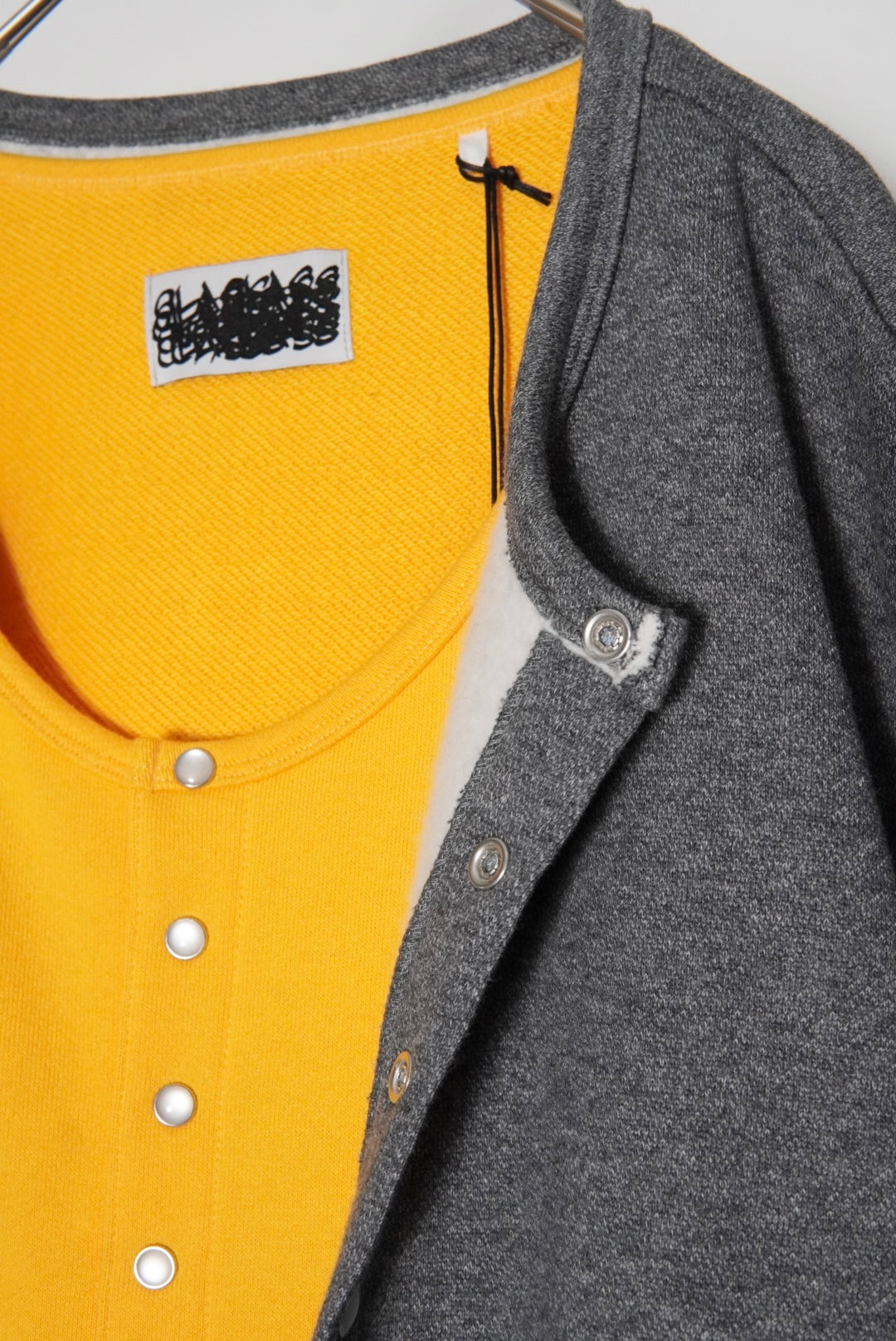 CCGA11UNI-A SNAP BUTTON CARDIGAN
