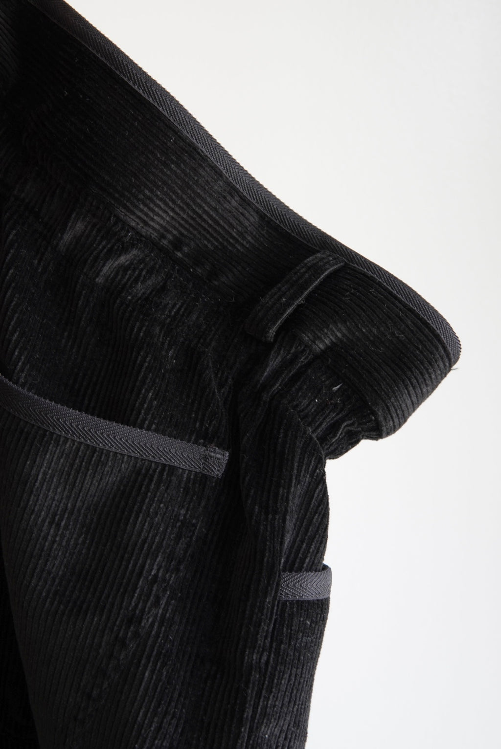 【m’s braque】GATHERED WAIST WIDE PANTS CORDUROY