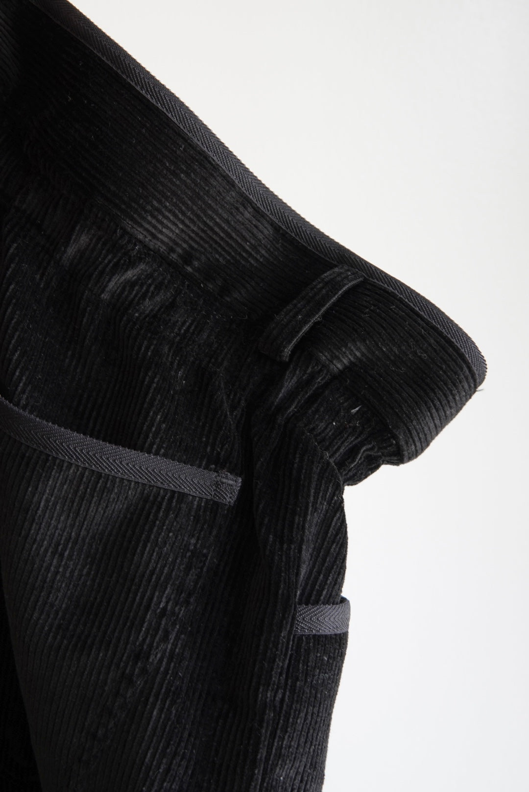 【m’s braque】GATHERED WAIST WIDE PANTS CORDUROY