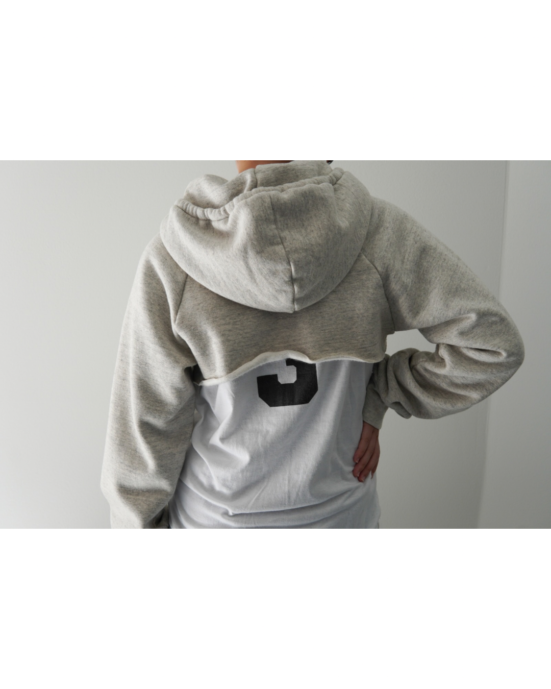 【INSCRIRE】Bolero Hoodie