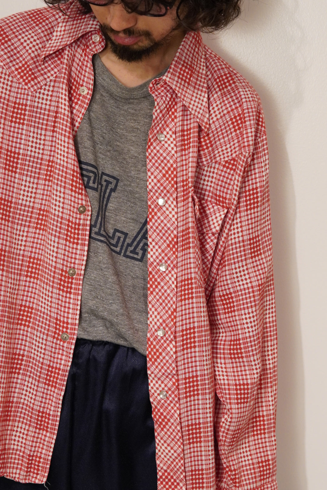 western check shirt