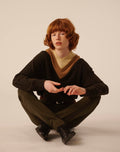 【INSCRIRE】Layered V-Neck Sweater