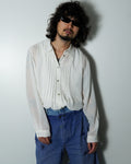 sheer pleats shirts