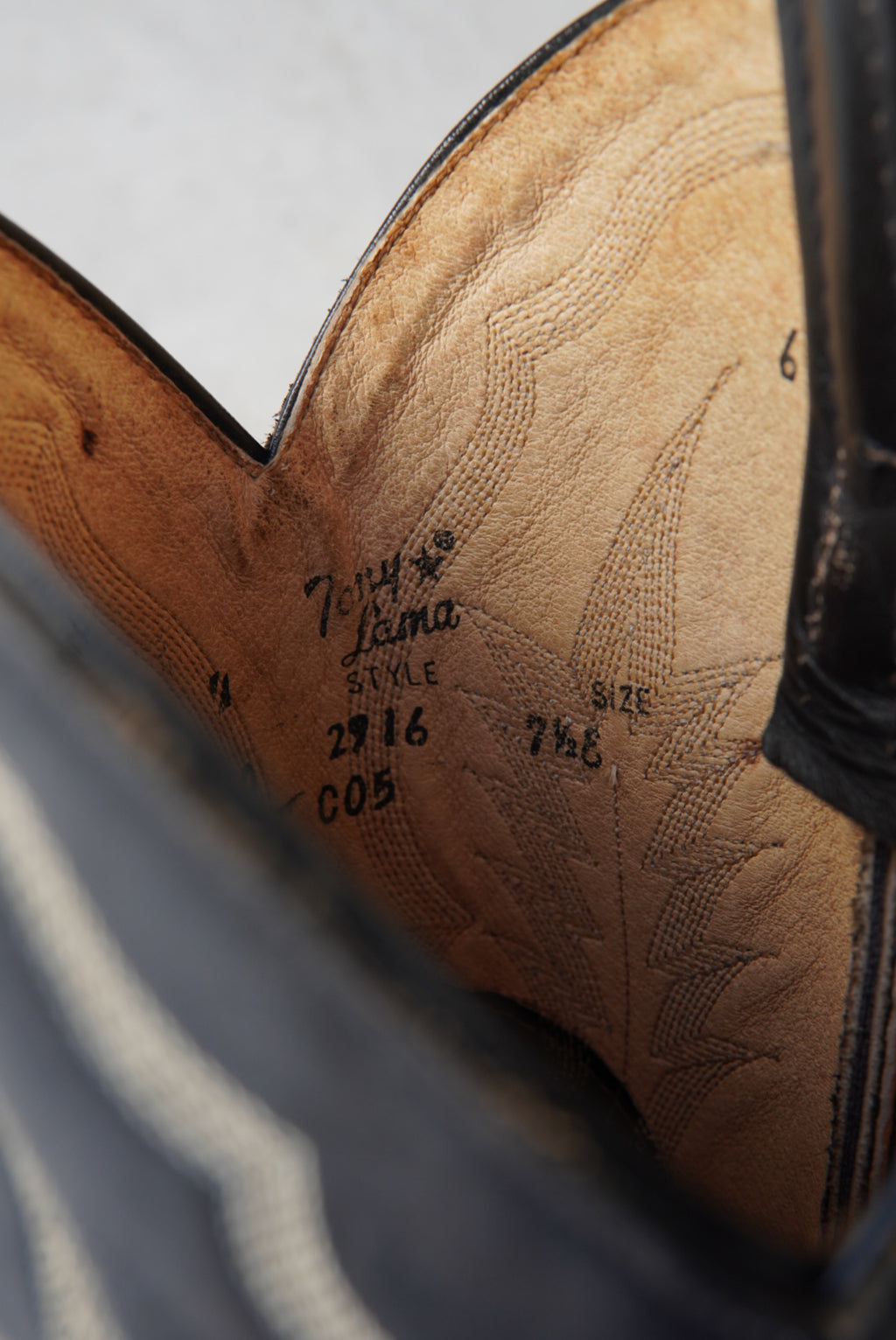 Vintage Tony Lama Western Boots
