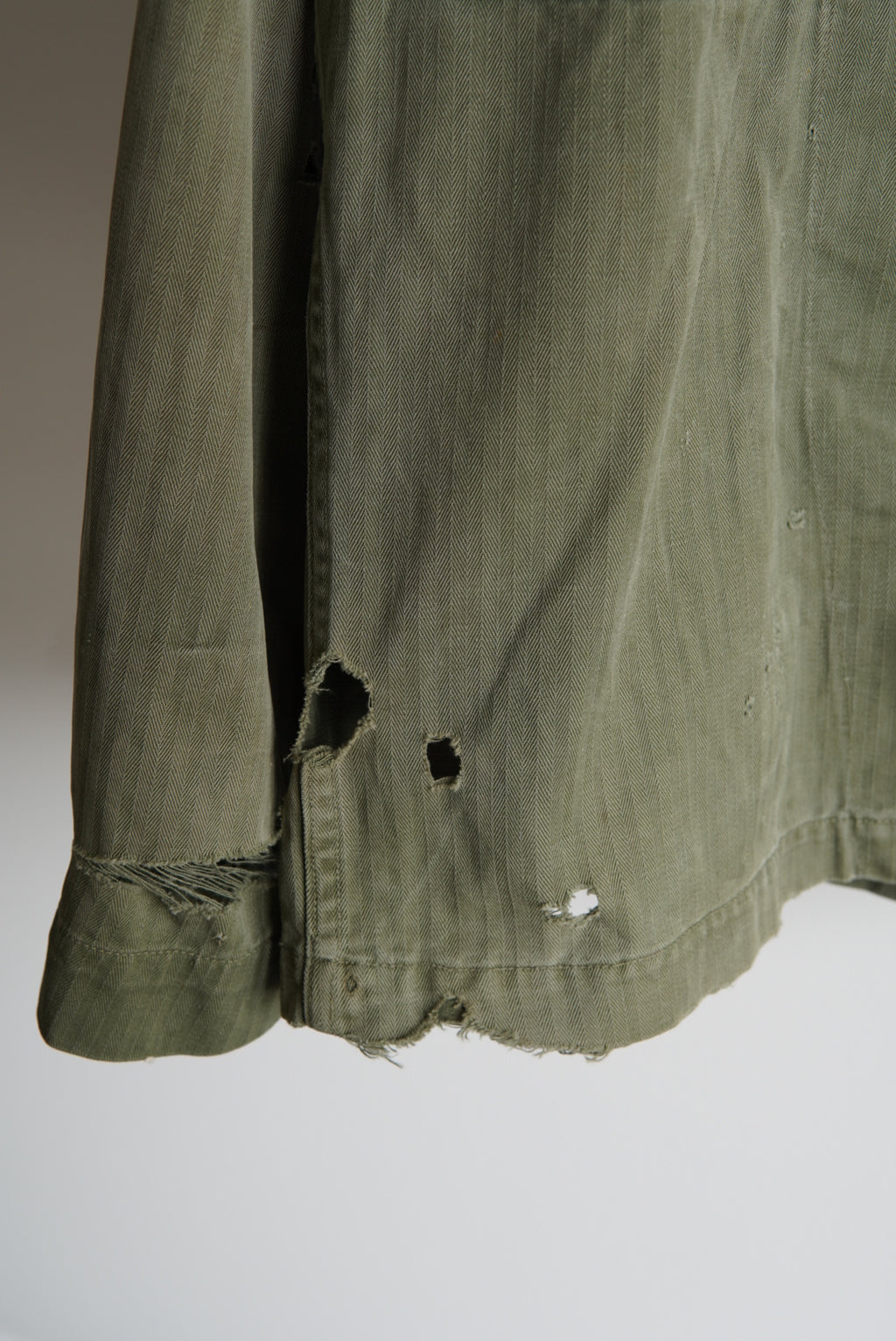 40s Distressed US.Army M-43 HBT Jacket