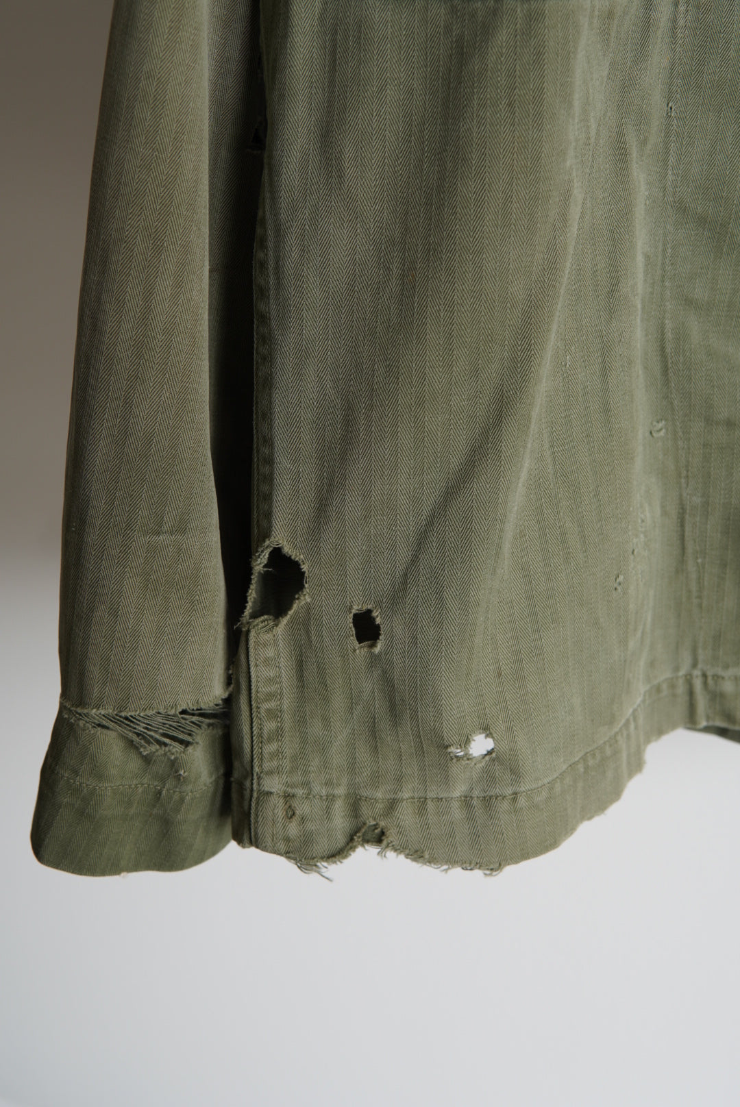 40s Distressed US.Army M-43 HBT Jacket
