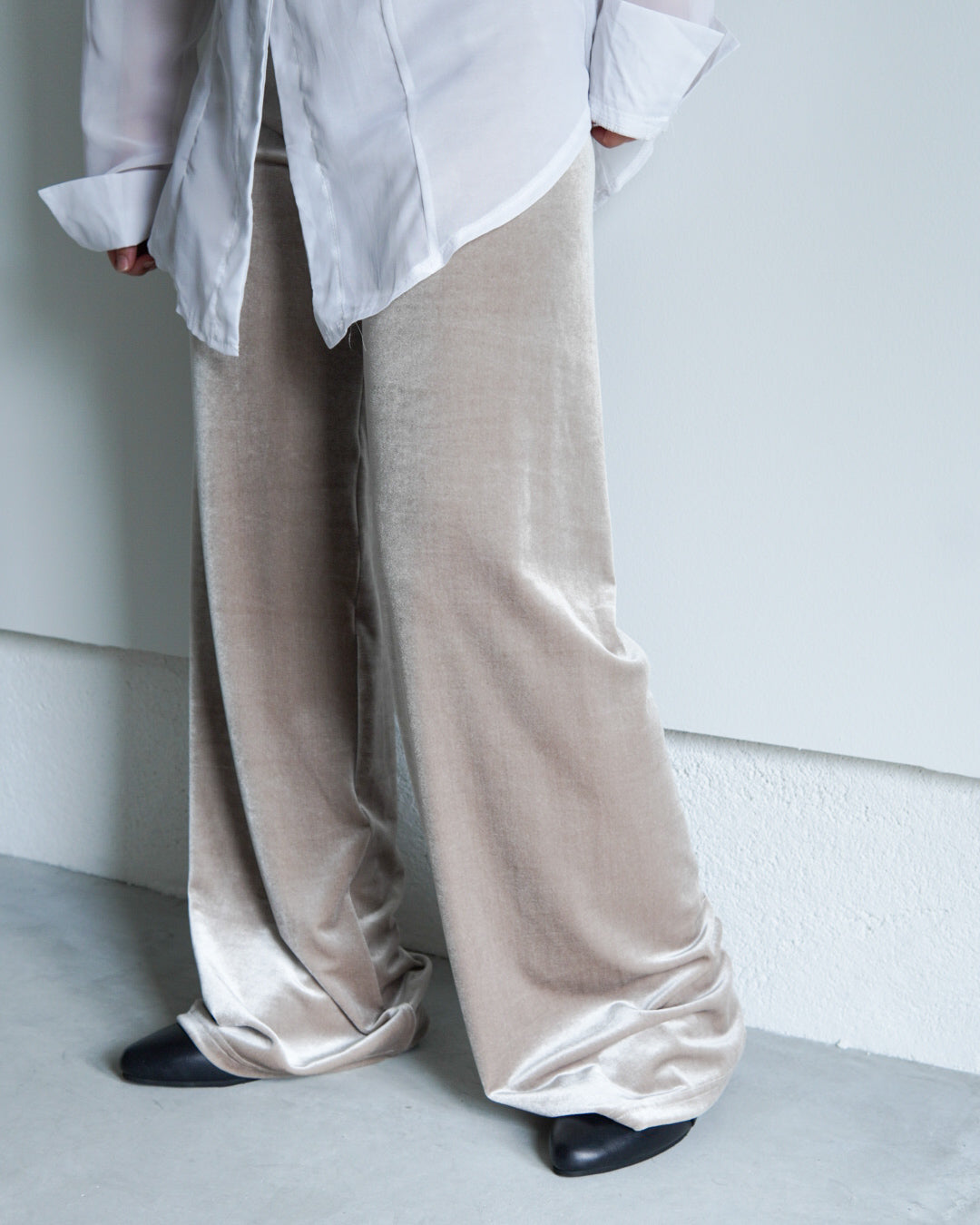 【SIMONE WILD】VELVET COZY PANTS