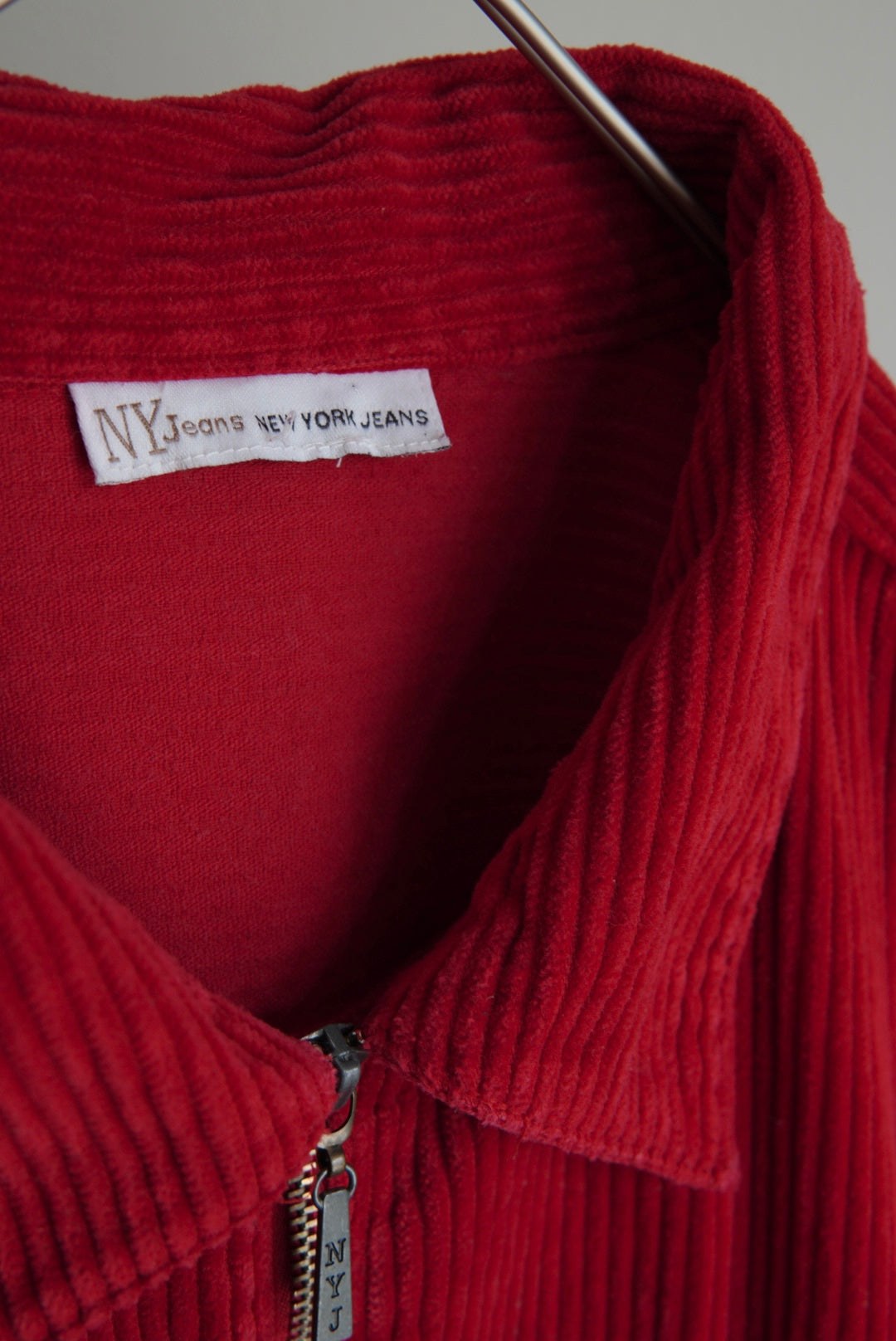 wide wale corduroy zip-up jacket