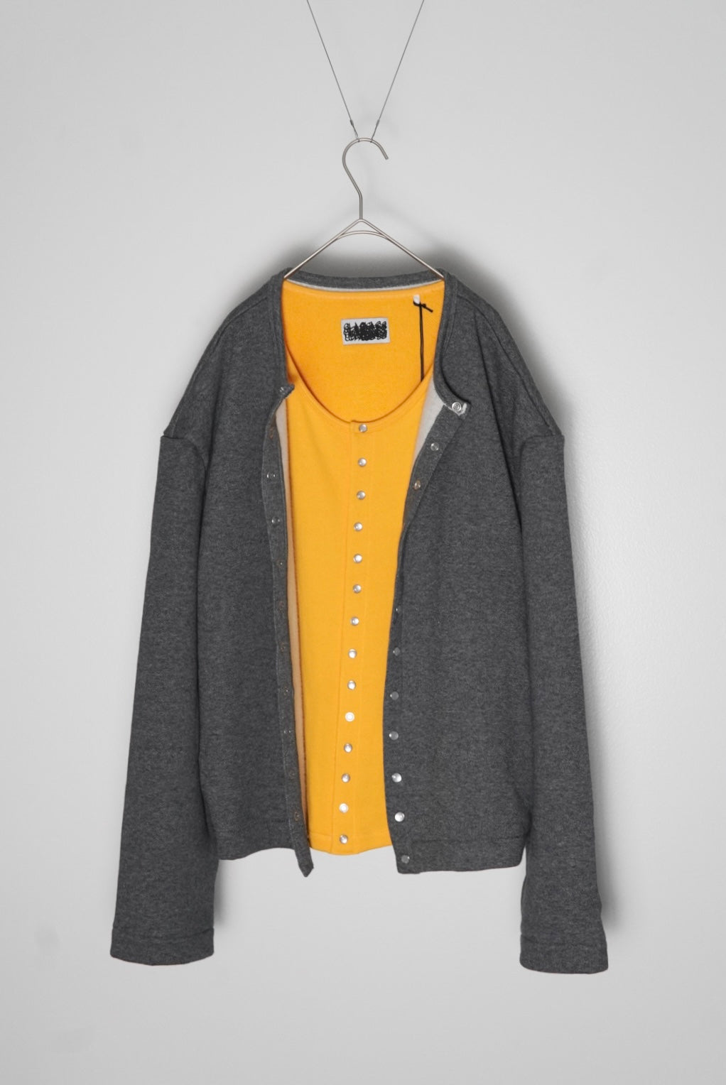 CCGA11UNI-A SNAP BUTTON CARDIGAN