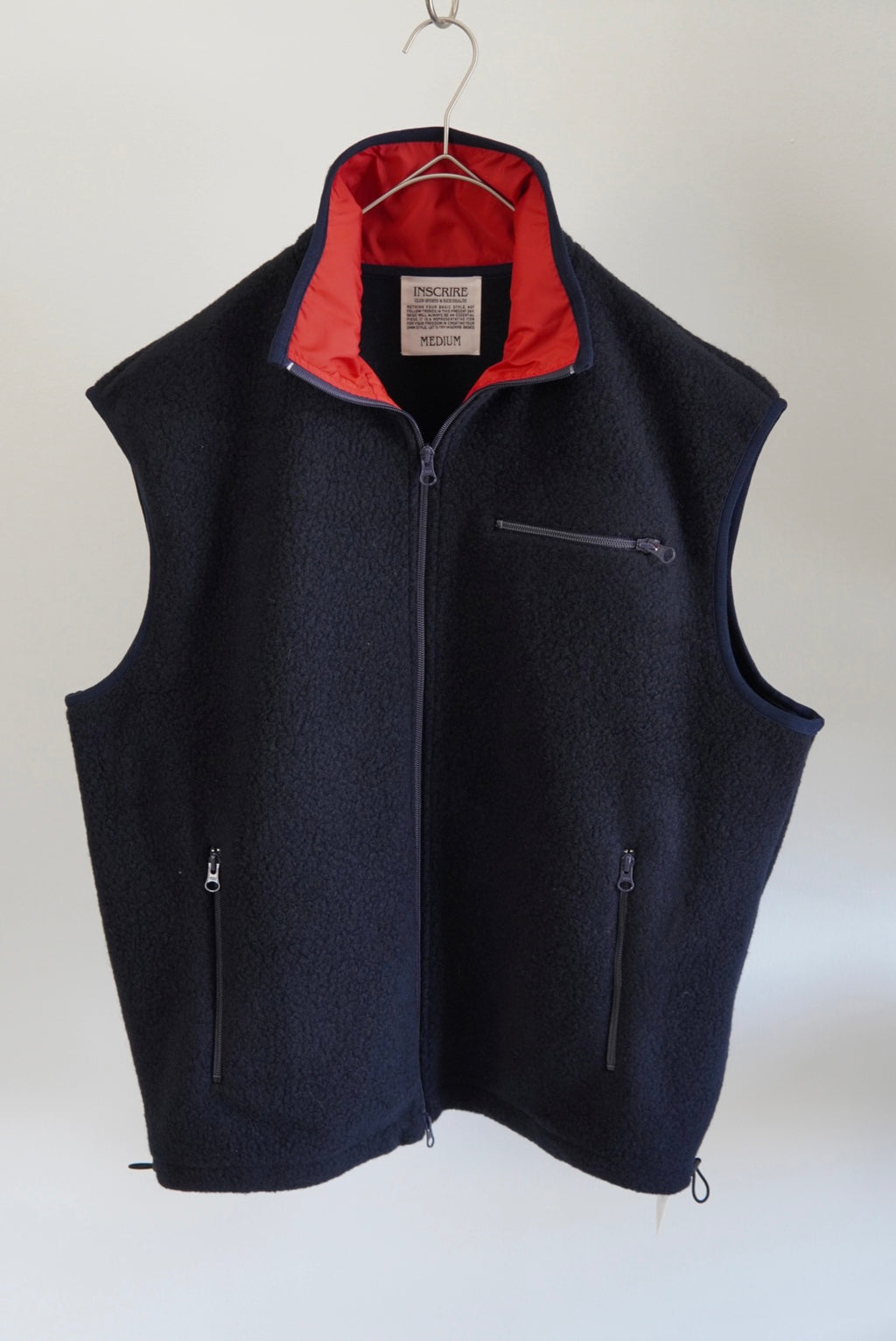 【INSCRIRE】Fleece Vest