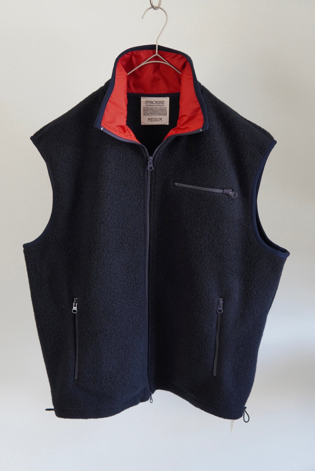 【INSCRIRE】Fleece Vest