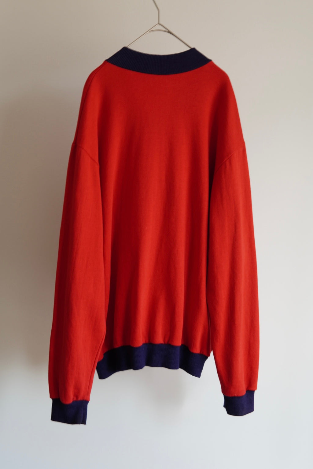 Color Block Zip-Up Sweat