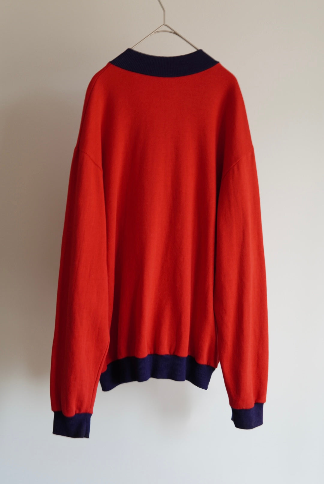 Color Block Zip-Up Sweat