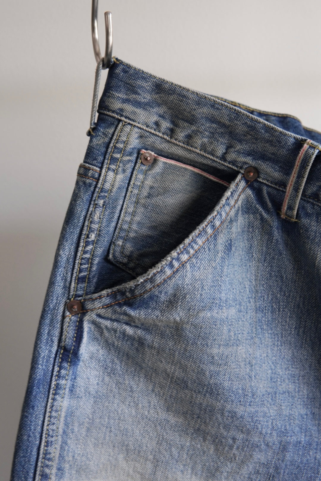 CCGA01UNI-B SELVEDGE DENIM (USED FINISH)