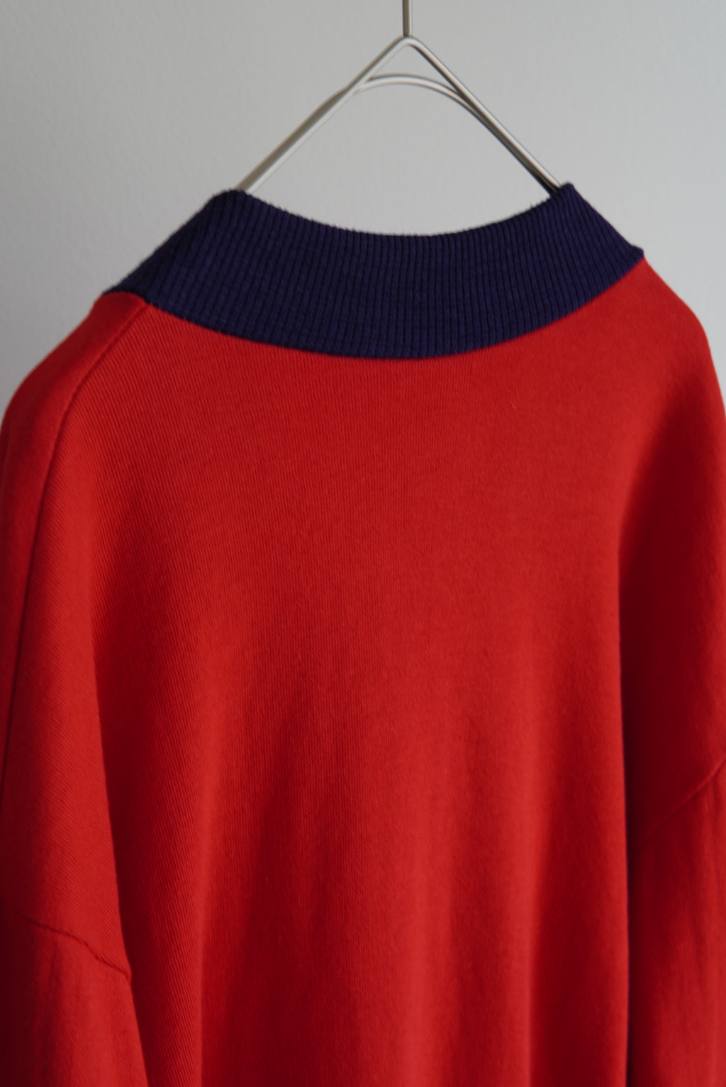 Color Block Zip-Up Sweat