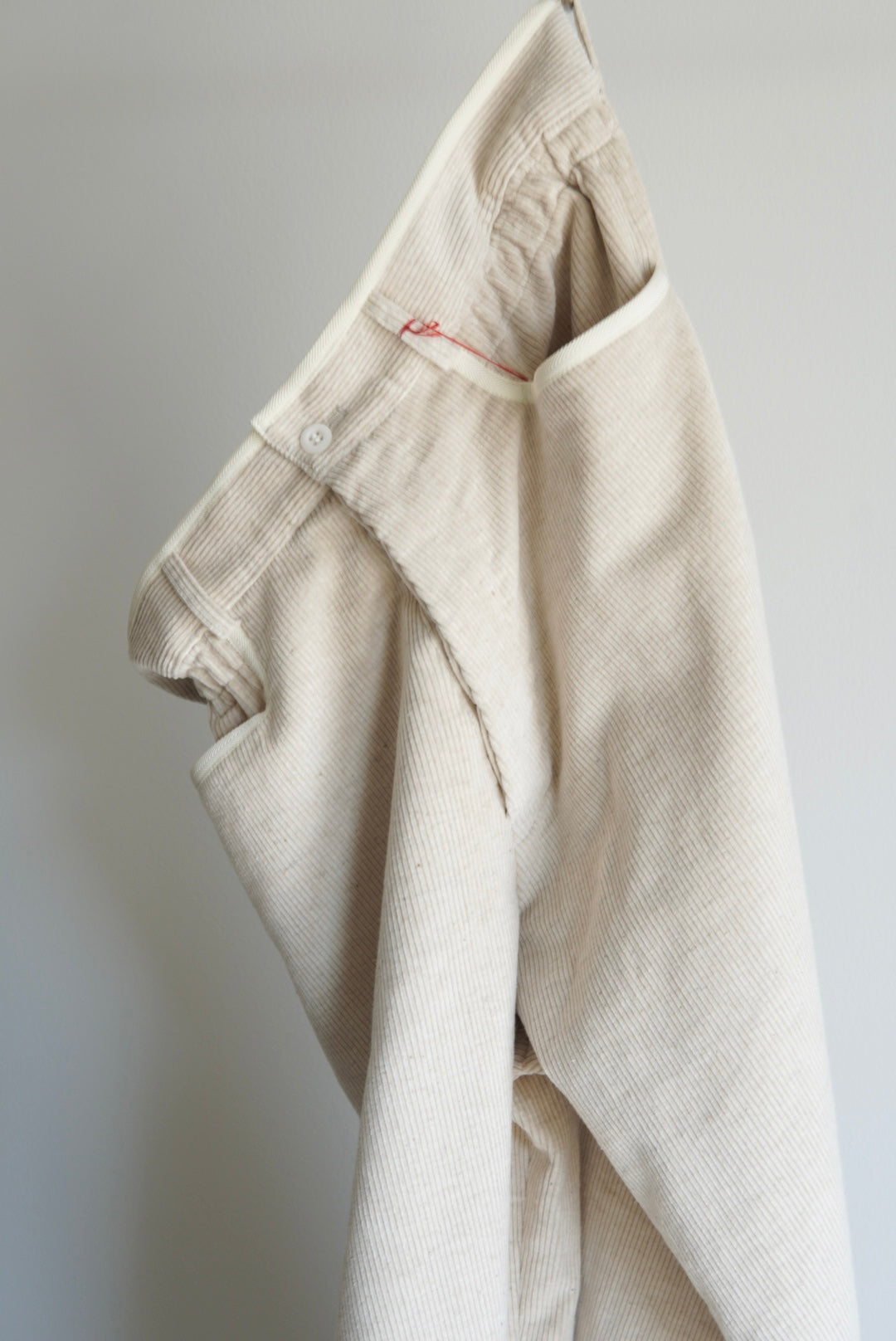 【m’s braque】GATHERED WAIST WIDE PANTS CORDUROY