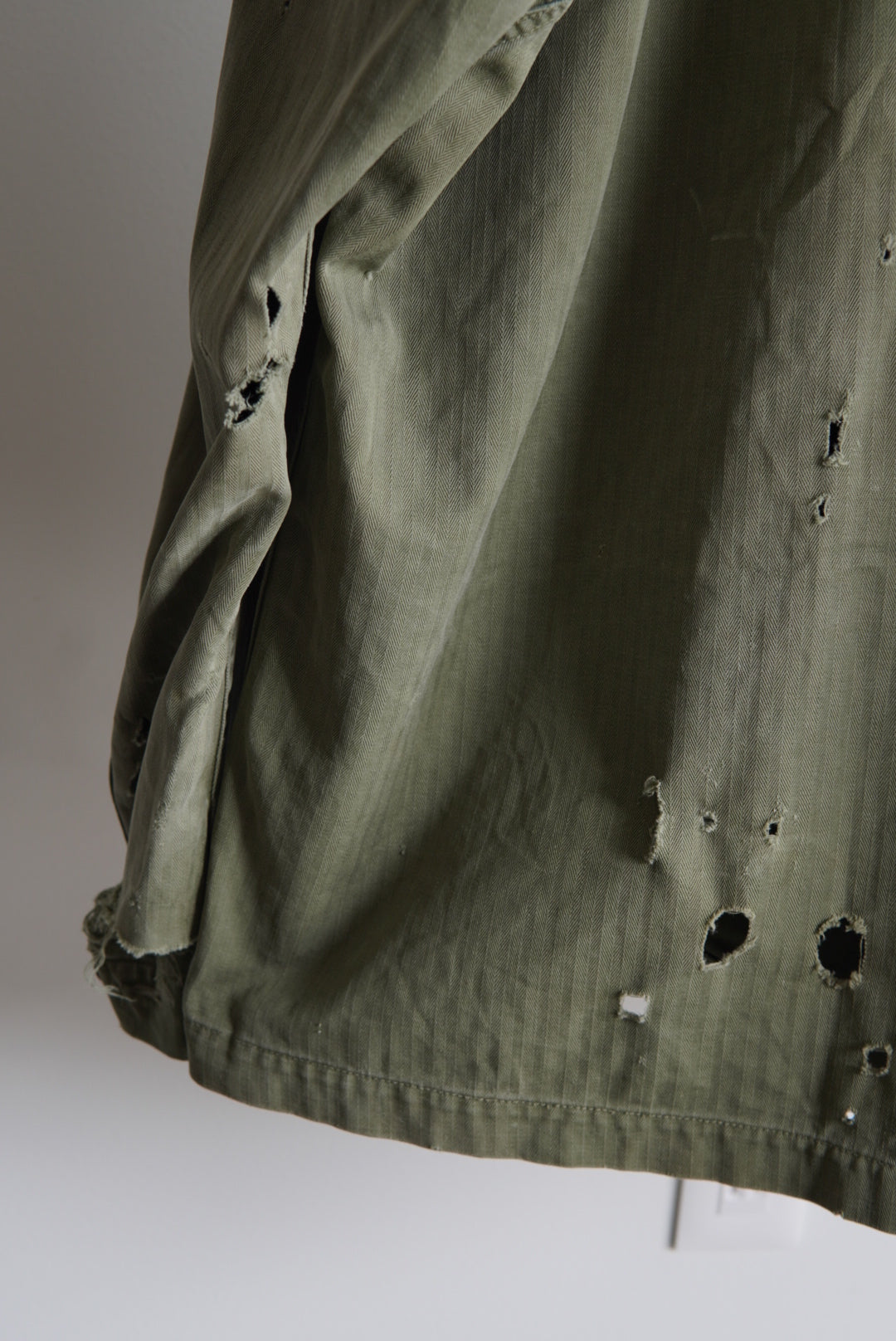 40s Distressed US.Army M-43 HBT Jacket