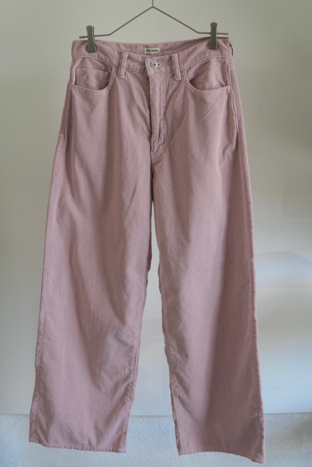 【INSCRIRE】Corduroy Wide Pants