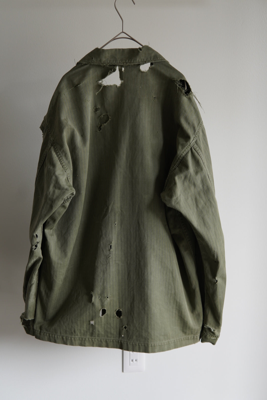 40s Distressed US.Army M-43 HBT Jacket