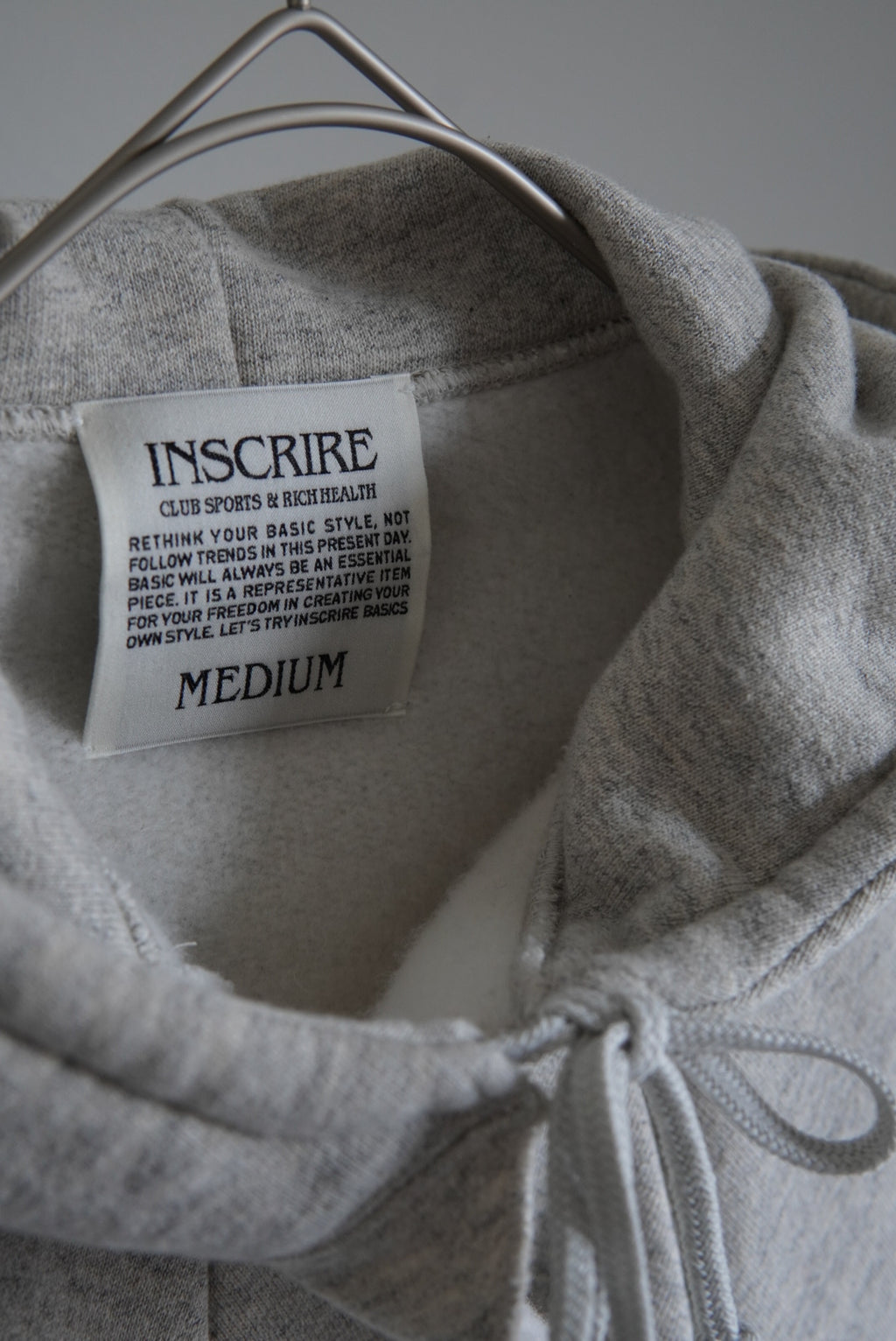 【INSCRIRE】Bolero Hoodie