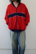 Color Block Zip-Up Sweat
