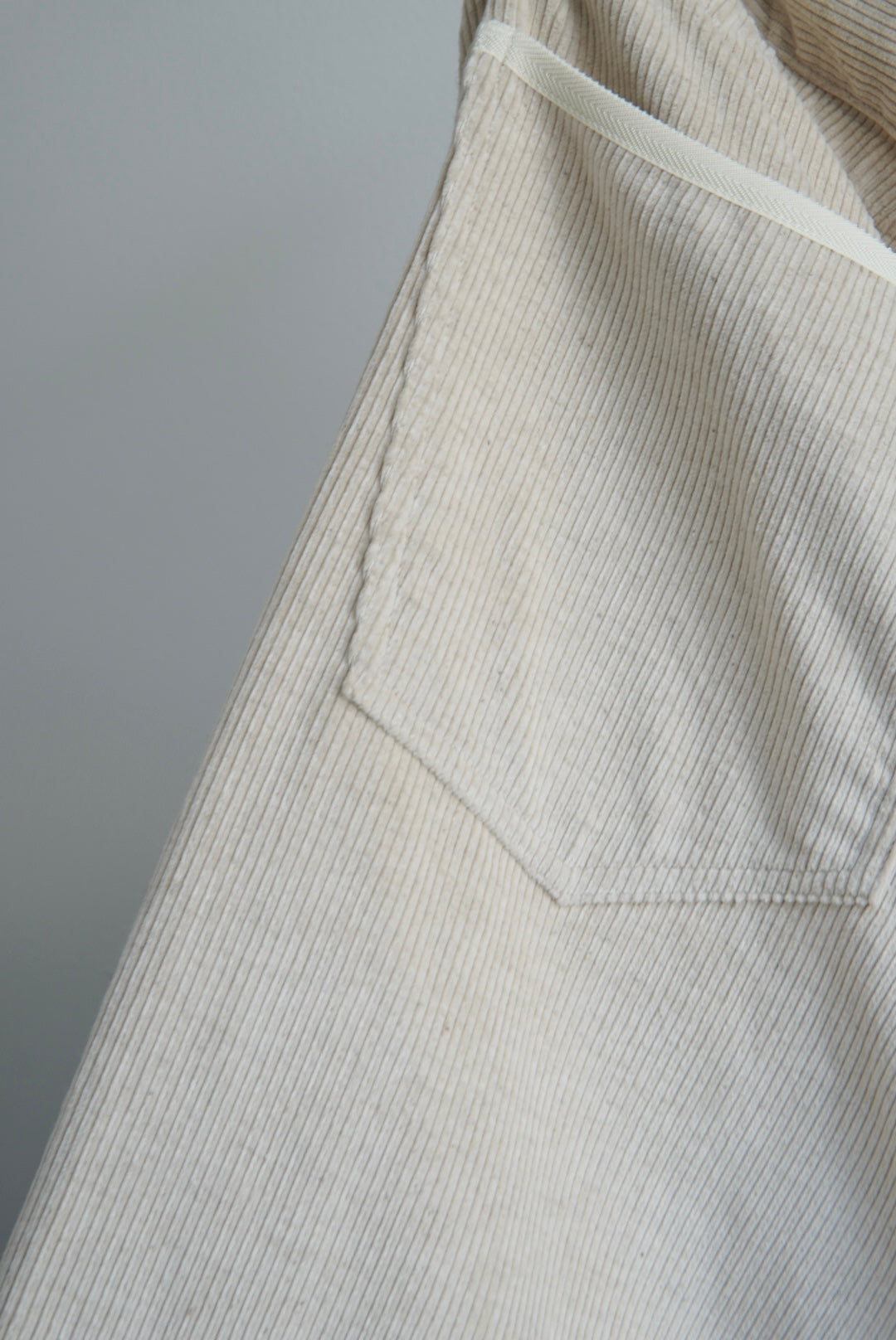 【m’s braque】GATHERED WAIST WIDE PANTS CORDUROY