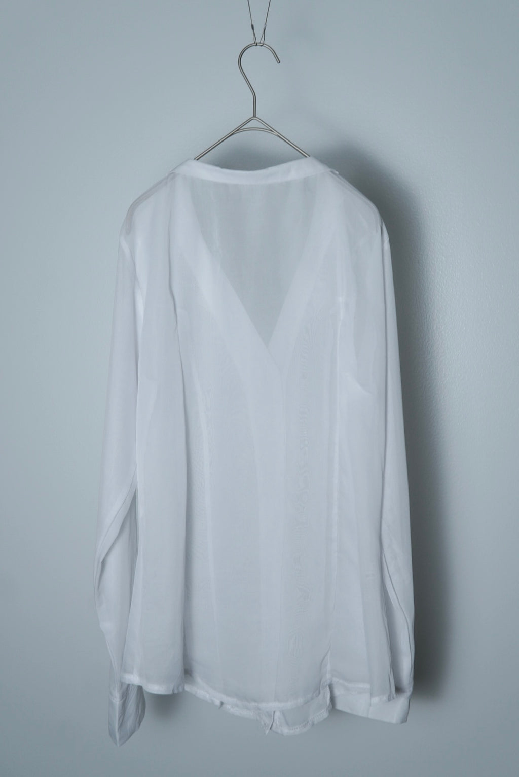 sheer lapel shirts