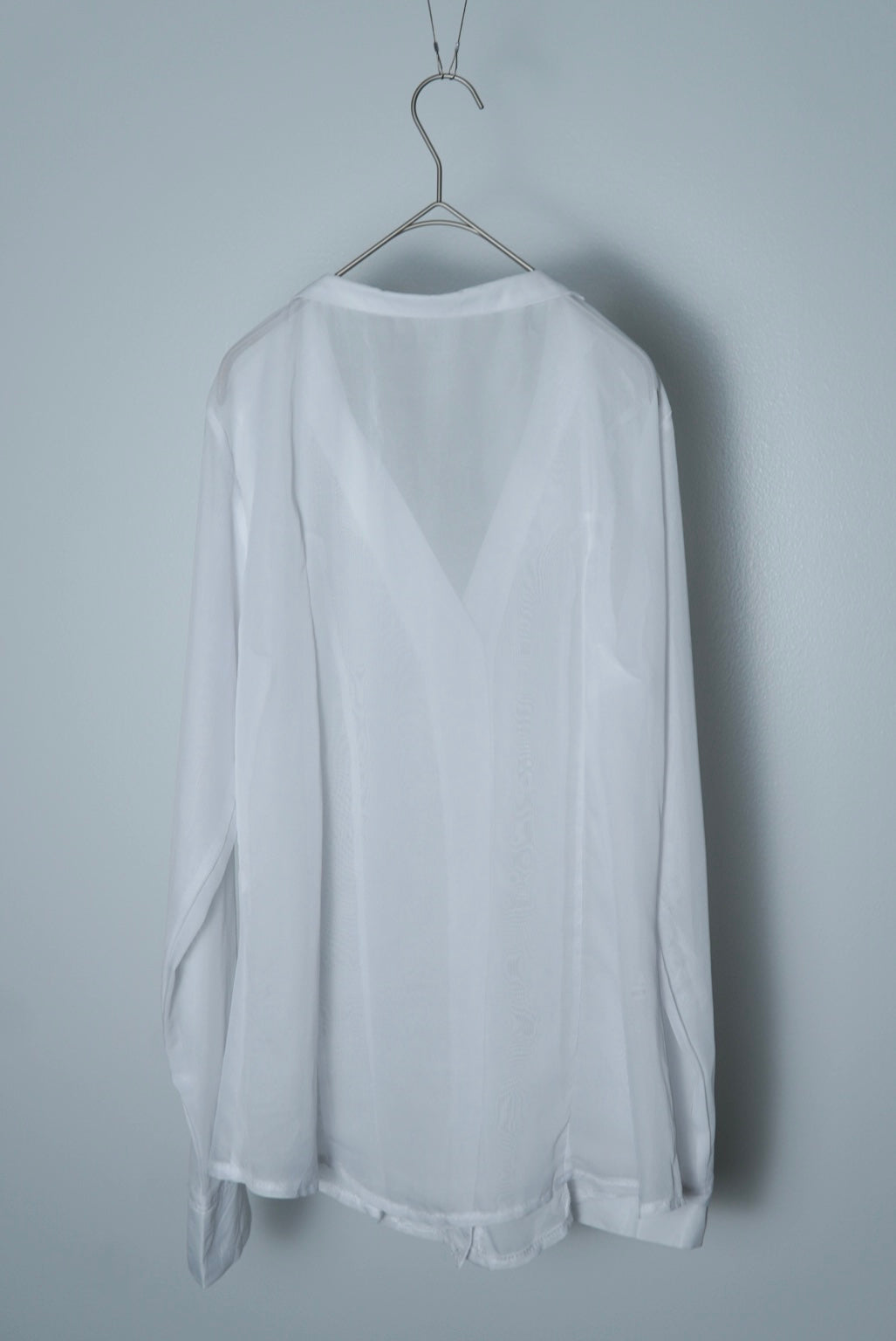 sheer lapel shirts