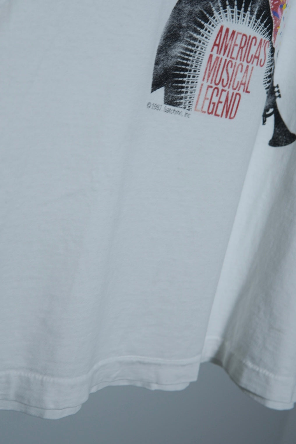 80s SATCHMO jazz tee