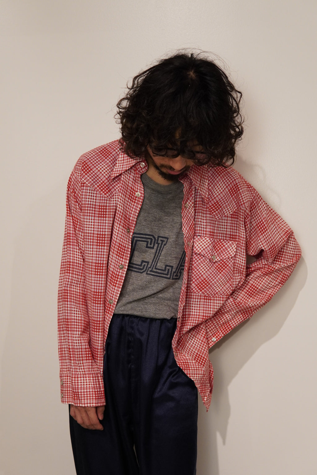 western check shirt