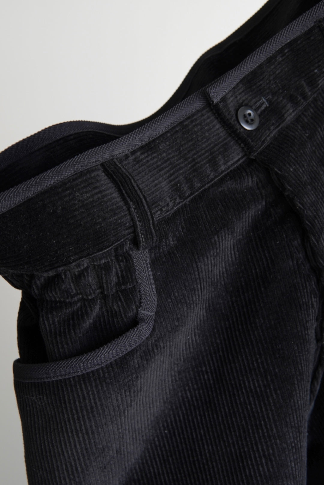【m’s braque】GATHERED WAIST WIDE PANTS CORDUROY