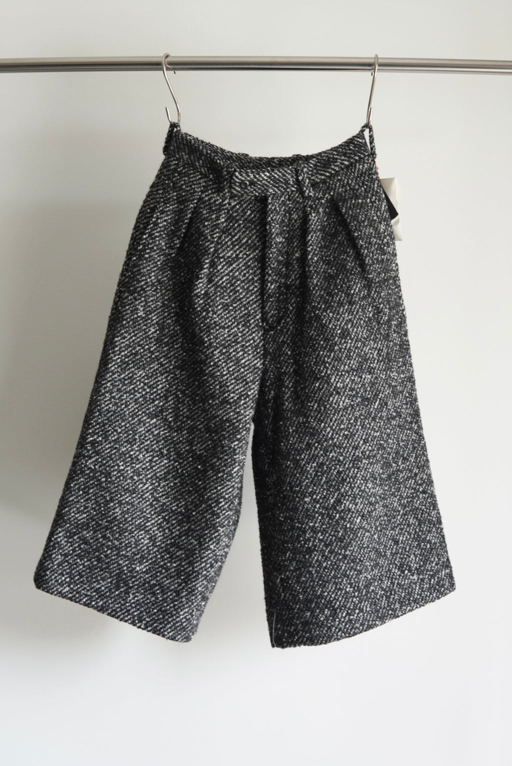 【m’s braque】CROPPED BAGGY PANTS TWEED