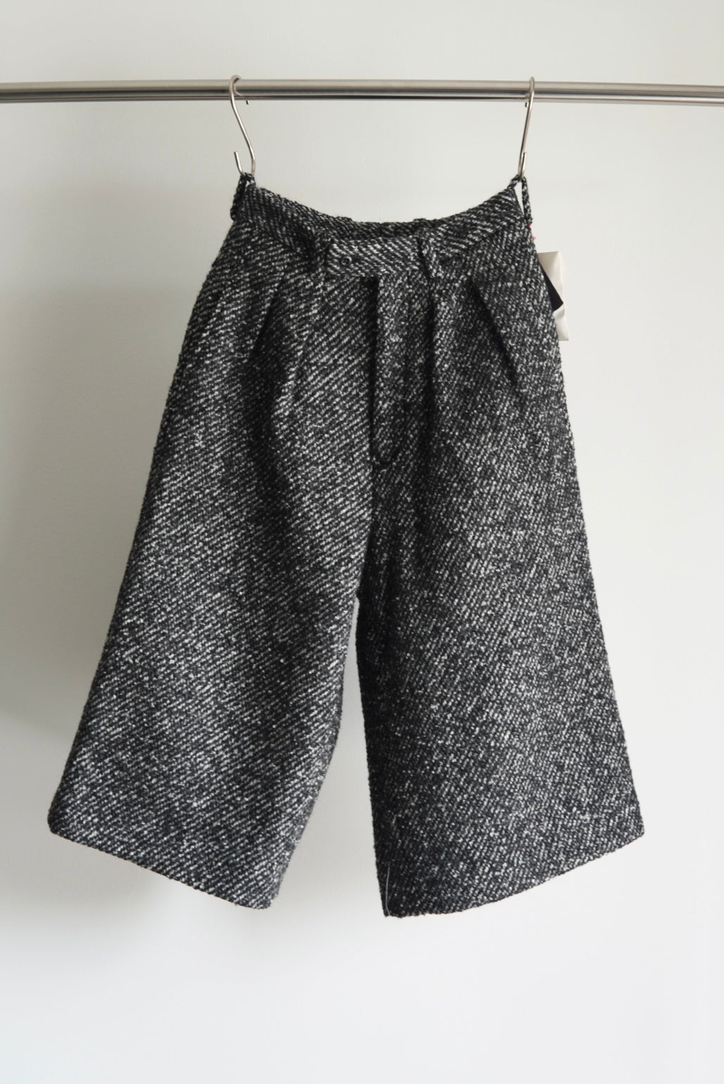 【m’s braque】CROPPED BAGGY PANTS TWEED