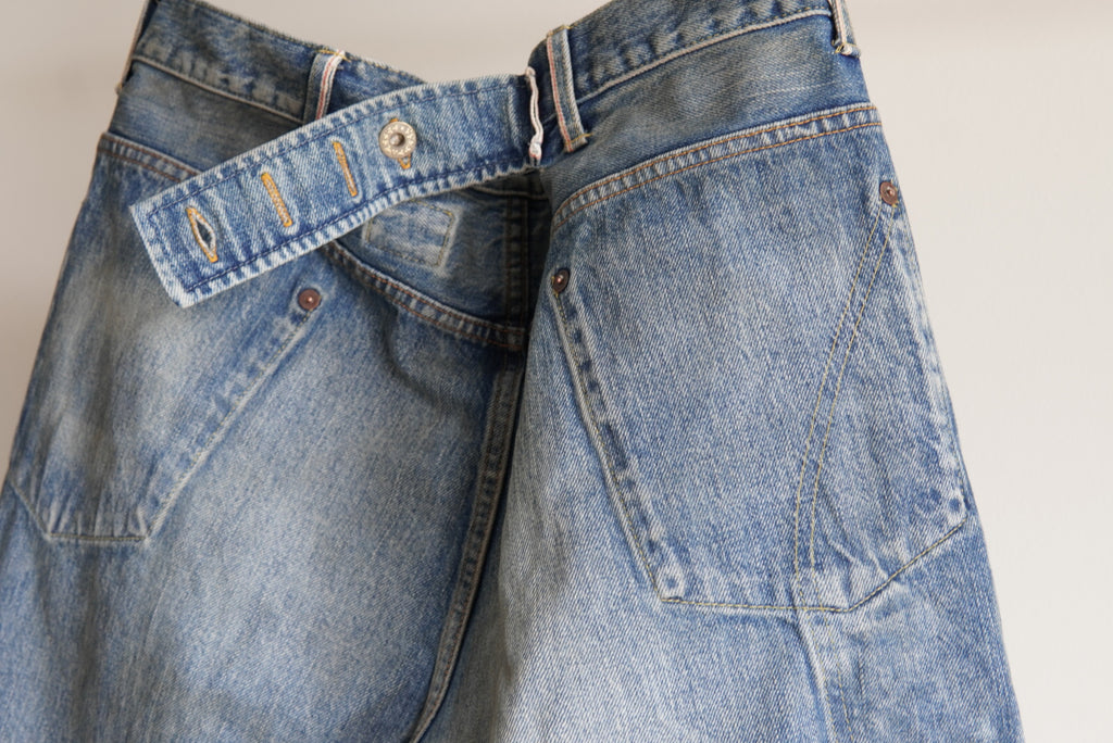 CCGA01UNI-B SELVEDGE DENIM (USED FINISH)
