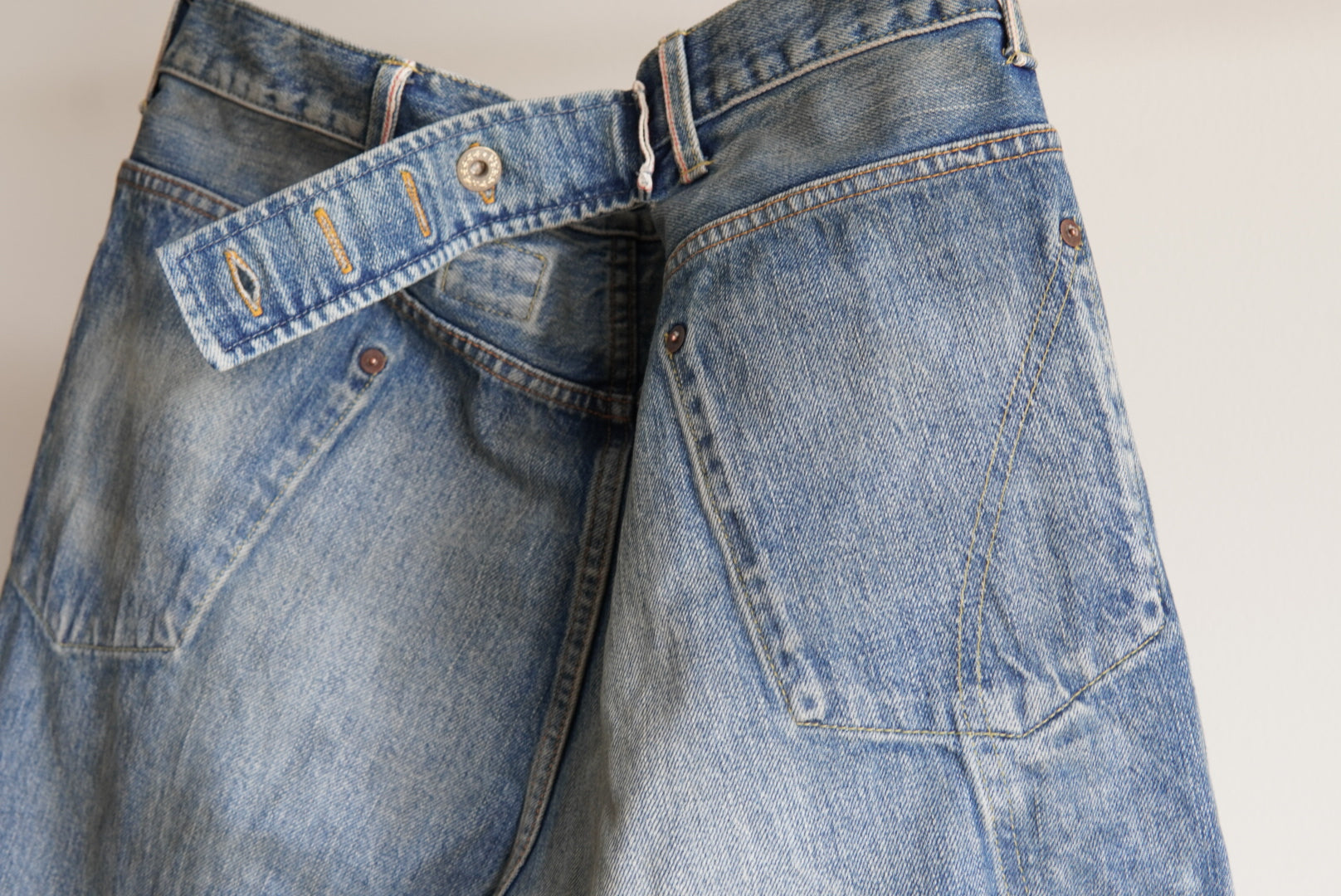 CCGA01UNI-B SELVEDGE DENIM (USED FINISH)