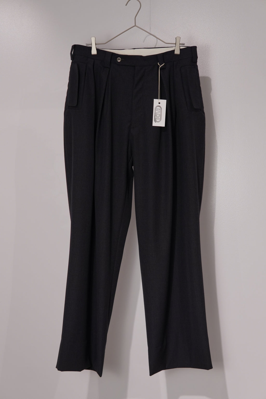 【SADE】Light Wool Wide Slacks