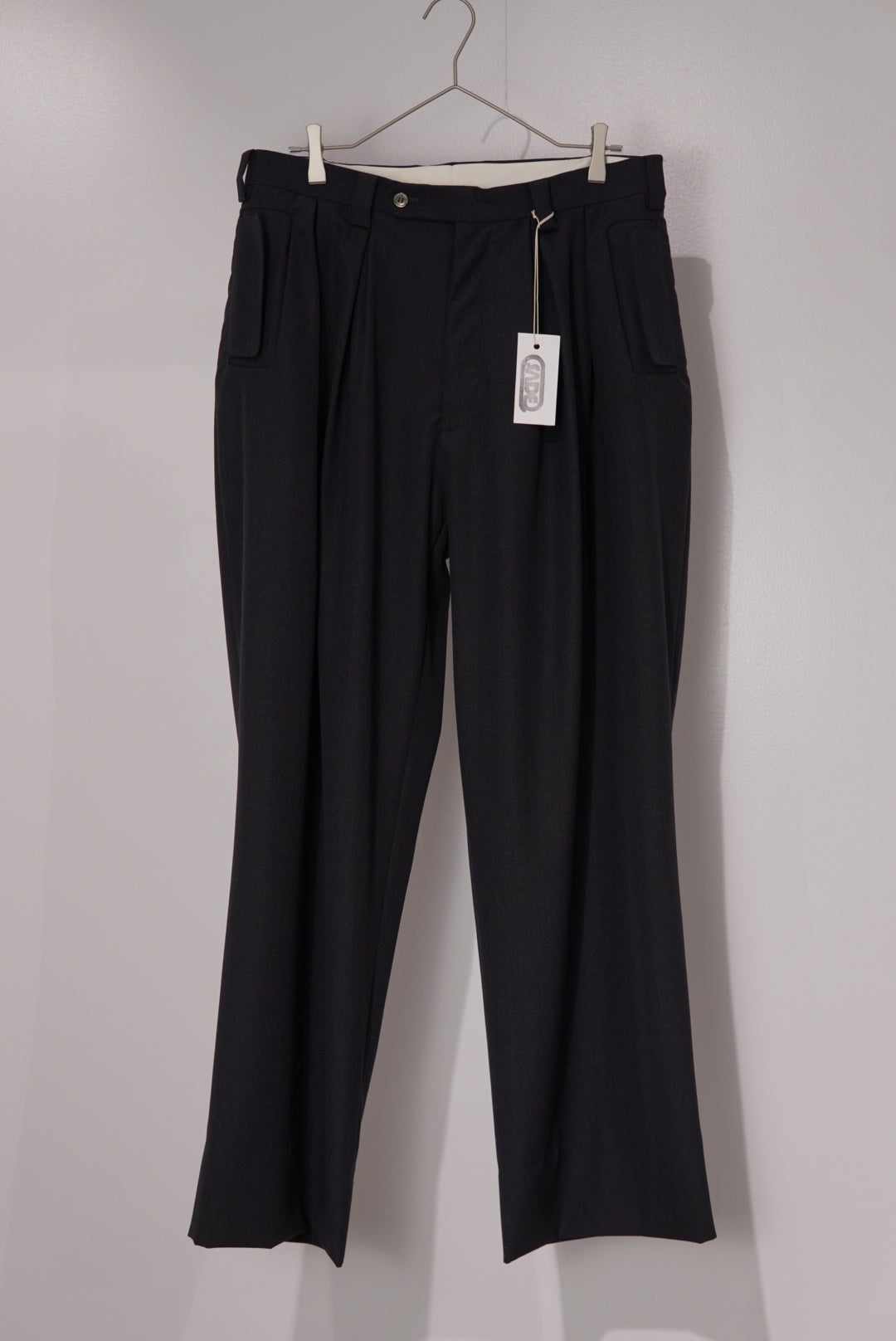 【SADE】Light Wool Wide Slacks