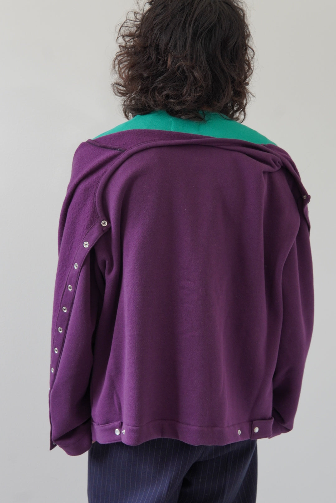 CCGA11UNI-A SNAP BUTTON CARDIGAN