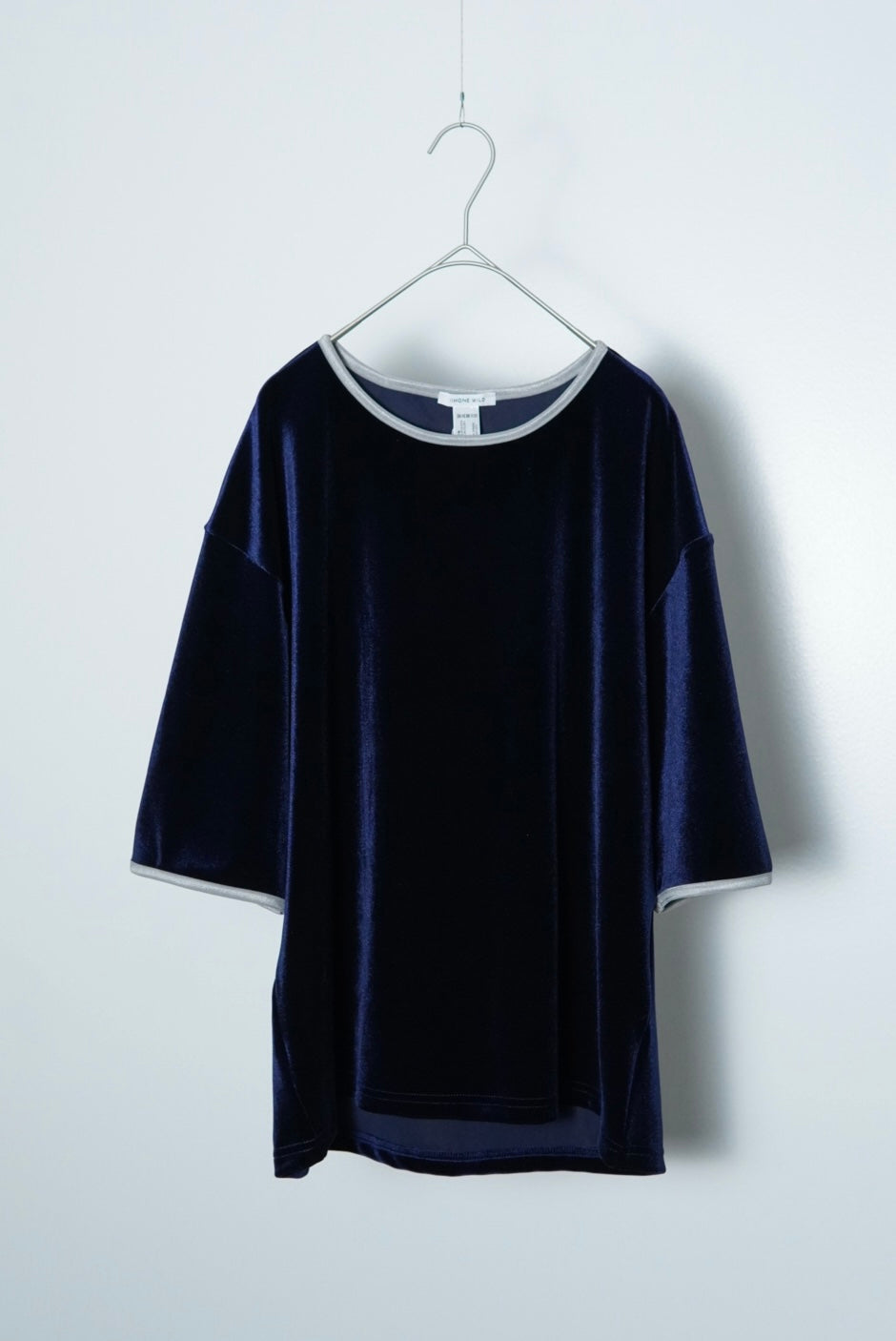 【SIMONE WILD】VELVET OVERSIZE TEE