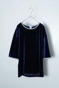 【SIMONE WILD】VELVET OVERSIZE TEE