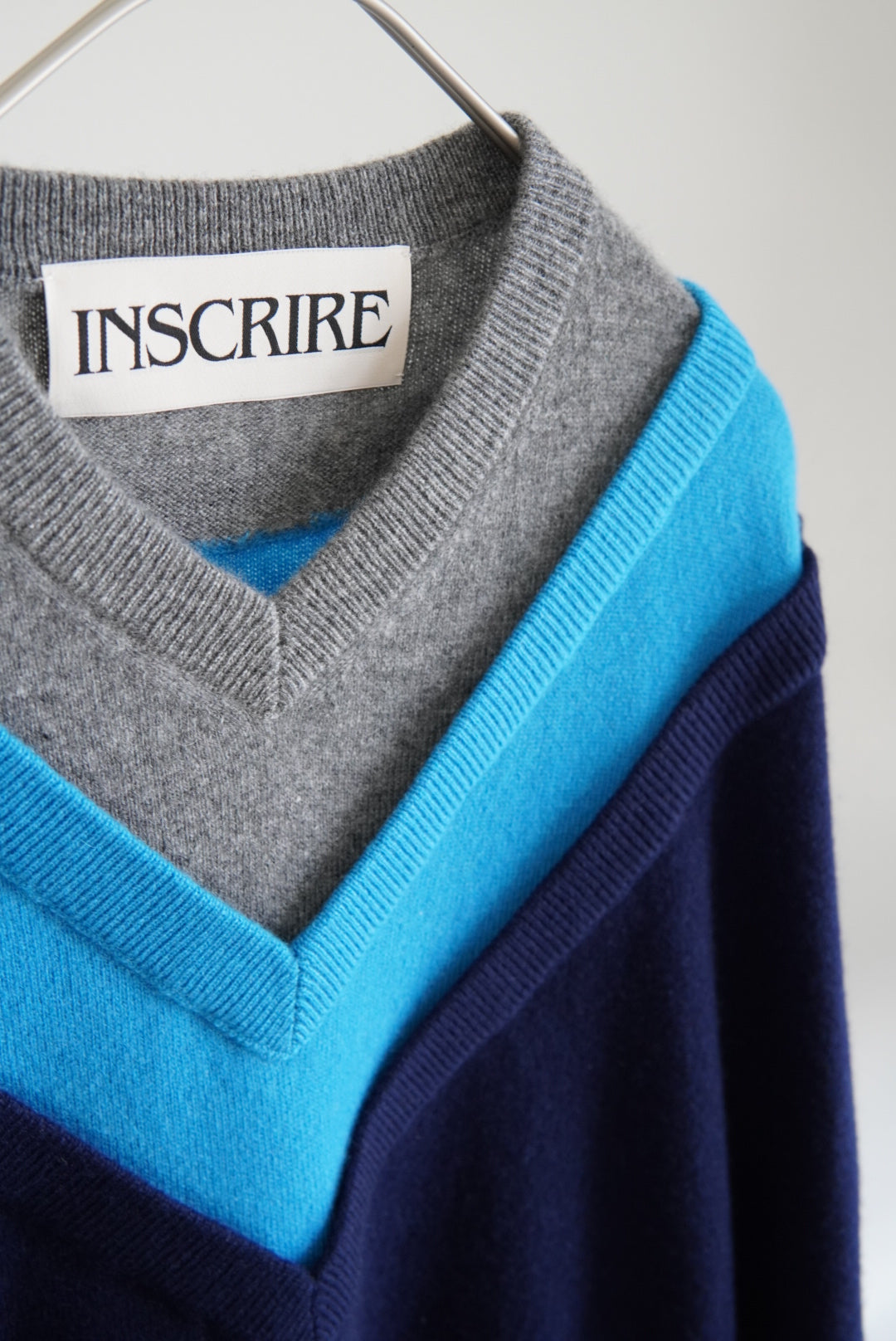 【INSCRIRE】Layered V-Neck Sweater