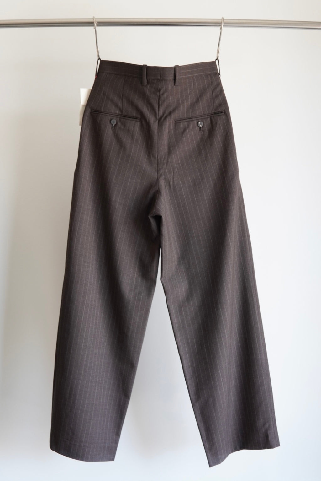 【m’s braque】TUCKED BAGGY PANTS