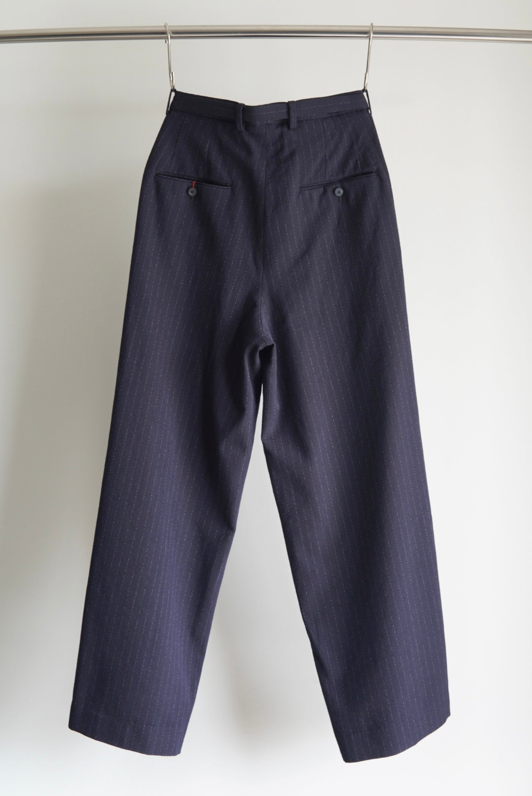 【m’s braque】BELTED BAGGY PANTS