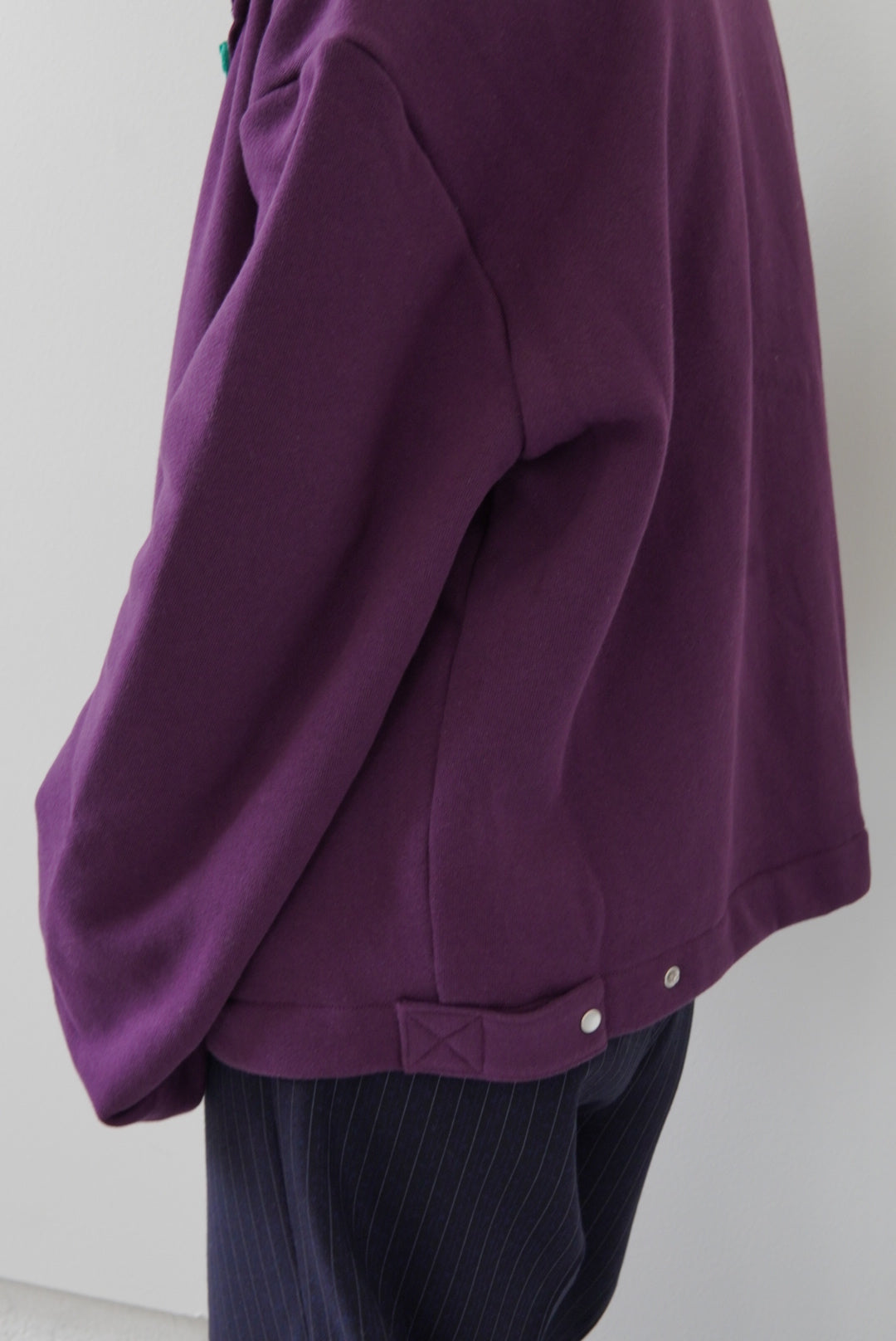 CCGA11UNI-A SNAP BUTTON CARDIGAN